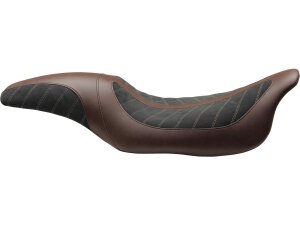 Fred Kodlin Signature Series Seat Black Dark Brown Alcantara Leather