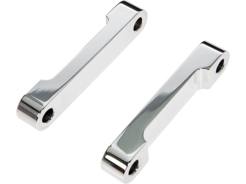 Front Fender Mounting Bracket for 23" 26" 30" Wheels on Touring Models Without screw kit Polished