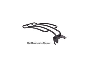 7" Solo Luggage Rack Gloss Black