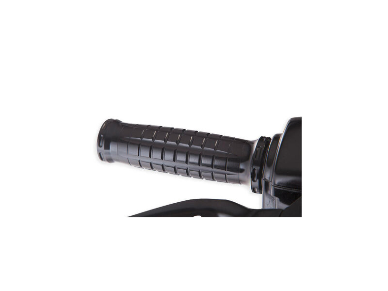 Milano Grips Black Anodized 1" Throttle Cables