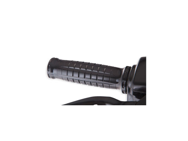 Milano Grips Black Anodized 1" Throttle Cables