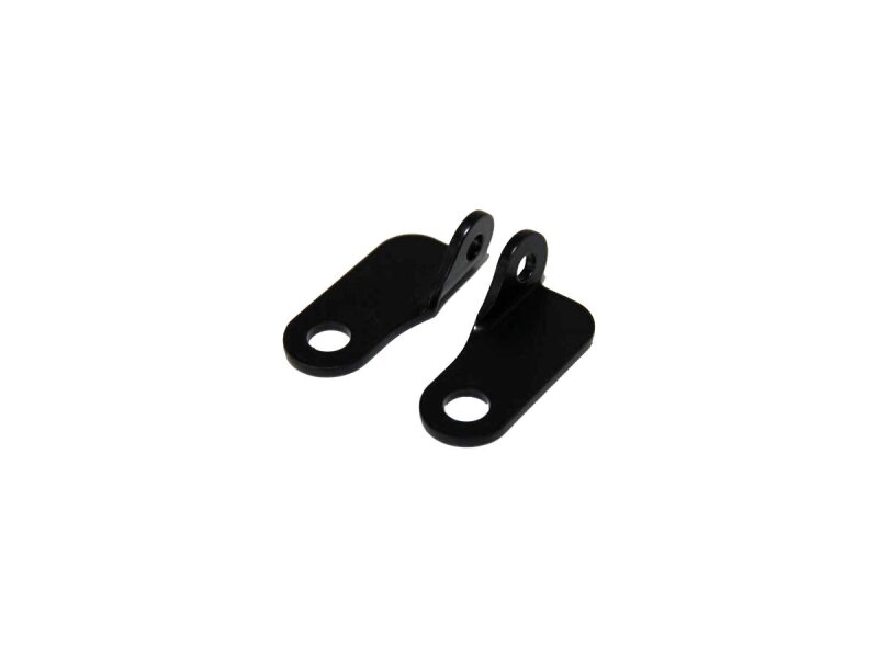 Front Turn Signal Bracket Black Powder Coated