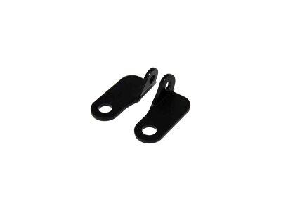 Front Turn Signal Bracket Black Powder Coated