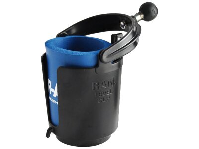 RAM Level Cup Drink Holder With Koozie Self Leveling Drink Cup Holder