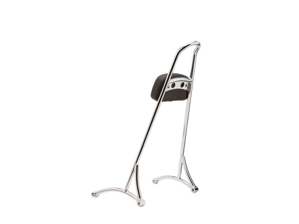 Tall Sissy Bar with Pad Chrome