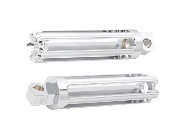 10-Gauge Footpegs Chrome