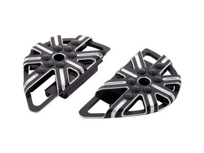 10-Gauge Passenger Floorboards Black, Anodized