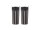 10-Gauge Fork Boot +2" Black Anodized