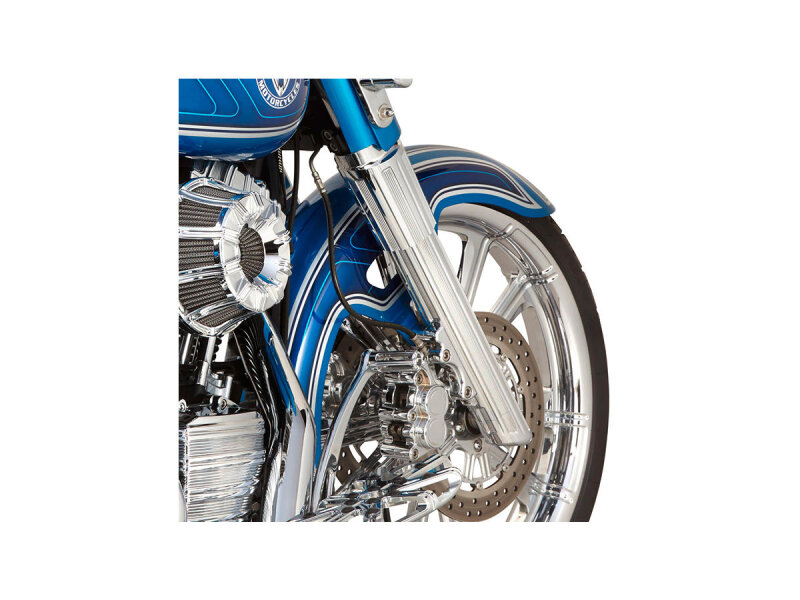 10-Gauge Fork Boot +2" Chrome
