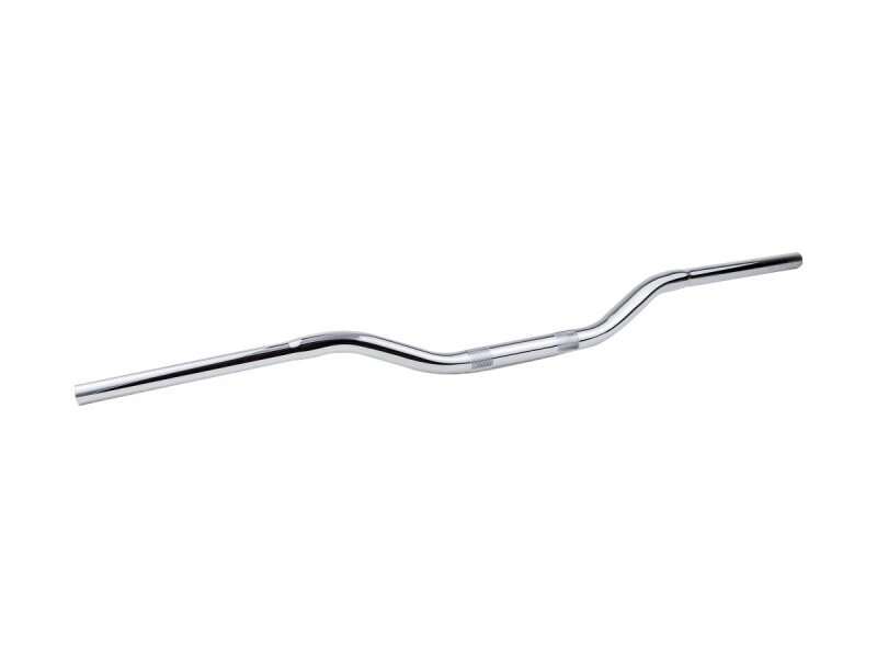 1" Beach Bar Handlebar Non-Dimpled 3-Hole Chrome 1"