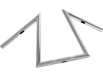 1" Z-Bar Extreme Handlebar Non-Dimpled 3-Hole Chrome 1"