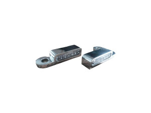 OEM Hand Control LED Turn Signal/Position Lights Chrome...