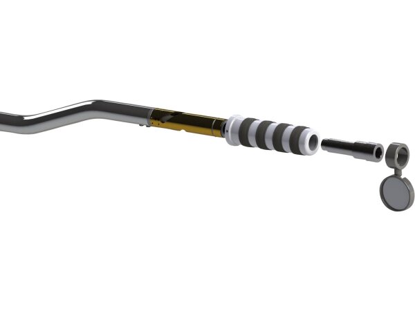 Mirror Mount Bar End Extensions Chrome