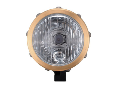 Retro 4 3/4" Headlight Black H4