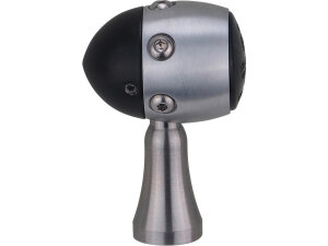 Retro LED Turn Signal/Taillight/Brake Light V2A Satin stem Aluminum Satin Black Smoke