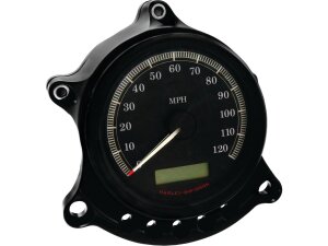Cafe Headlight & Gauge Relocation Black Anodized