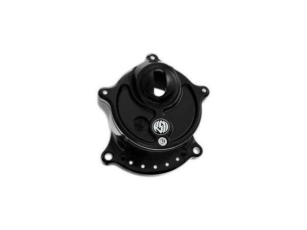 Cafe Headlight & Gauge Relocation Black Anodized