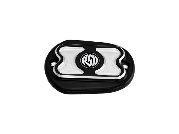 Cafe Front Brake Master Cylinder Cap Contrast Cut