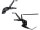 Forward Control Kit for Softail V-Tech with side stand Black