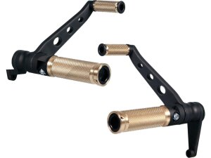 Forward Control Kit for Sportster Base Brass Black
