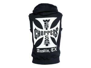 Iron Cross Sleeveless Hoodie