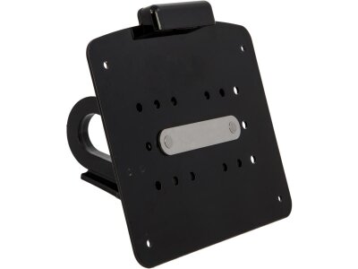 Short License Plate Side Mount Kit for Softail M8 Short, German specification Black Anodized