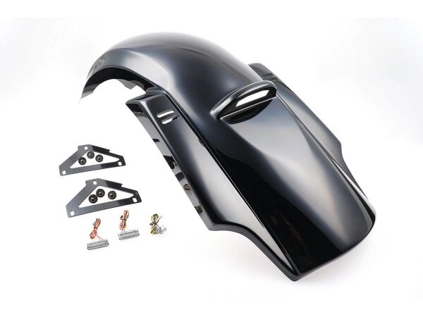 Custom Rear Fender Fender Kit including Turn Signals and Tail Light