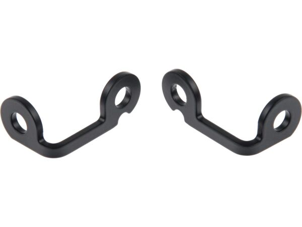 Front Turn Signal Bracket Black Powder Coated