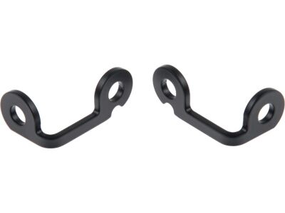 Front Turn Signal Bracket Black Powder Coated
