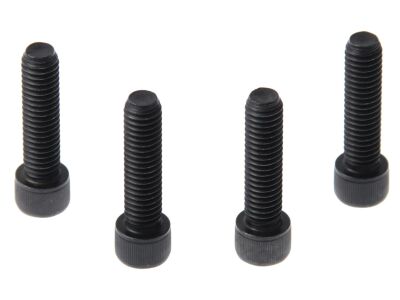 Triple Tree Screw Set (4 Piece Set) , Black Triple Tree Screw Set