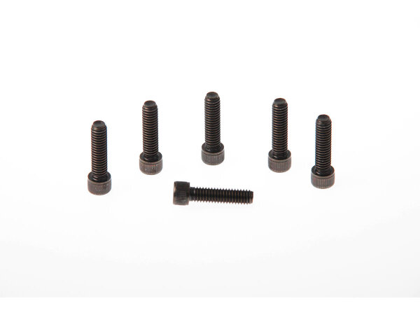 Triple Tree Screw Set (6 Piece Set), Black Triple Tree Screw Set