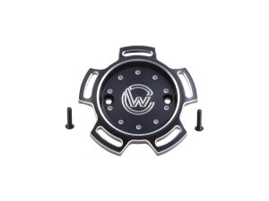 Point Cover 2-hole Black Anodized