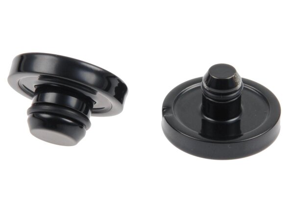 Front Axle Cover With Cult Werk logo Black Gloss Powder Coated