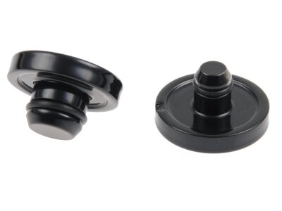 Front Axle Cover With Cult Werk logo Black Gloss Powder Coated