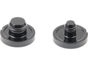 Front Axle Cover Black Gloss Powder Coated