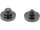 Front Axle Cover Black Gloss Powder Coated