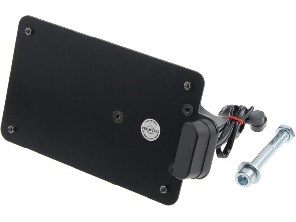 Sidemount License Plate Bracket Kit France 210 x 130 mm...