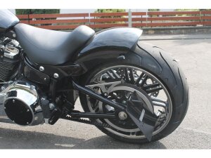 Smooth Short Rear Fender No Cut Out, 210 Tire