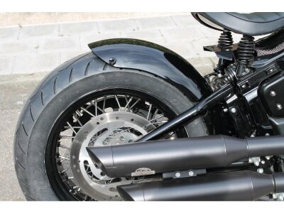 Bobber Rear Fender For Milwaukee-Eight with 130-150 Tires (160mm Wide), without fender support braces