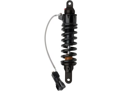 465 Series SGL Mono Shock for Softail 18-up With RAP (Remote Preload Adjuster), Heavy Duty Spring Black 13"