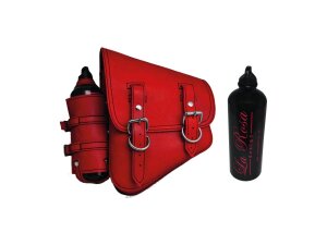 Solo Left Side Solo Swingarm Saddle Bag With Spare Fuel...
