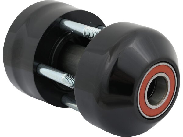 Single Rotor ABS Front Wheel Hub Black ABS Single Flange