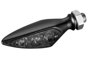 Rhombus S Dark LED Turn Signal Front Right/Rear Left Black Tinted LED