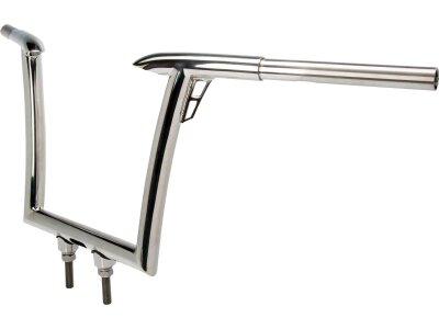 270 Rick Rod Handlebar for Road Glide Non-Dimpled 3-Hole Stainless Steel Polished 1 1/4" Throttle By Wire Throttle Cables