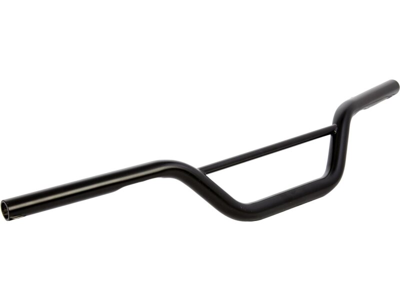 Dirt Track Handlebar Non-Dimpled 3-Hole Matte Black Powder Coated 1"