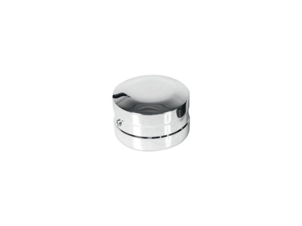 Swingarm Axle Cover Left Side Aluminium Polished