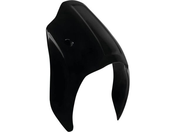Headlight Cap Gloss Black Aluminium
