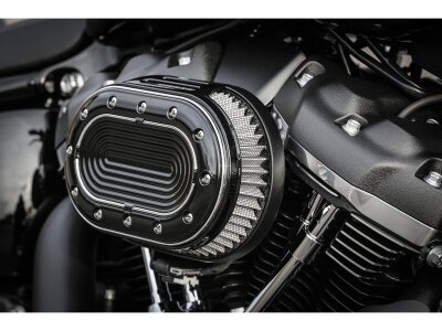 Grand Classic Oval Airbox Air Cleaner Cover Bi-Color Anodized