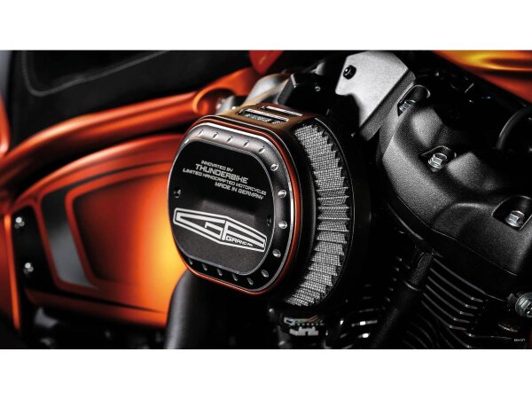 Grand Prix Oval Airbox Air Cleaner Cover Bi-Color Anodized