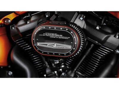 Grand Prix Oval Airbox Air Cleaner Cover Bi-Color Anodized